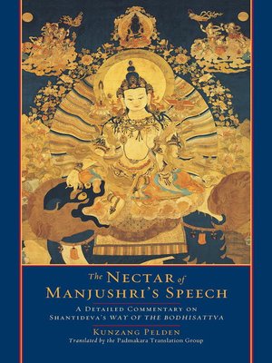 cover image of The Nectar of Manjushri's Speech
